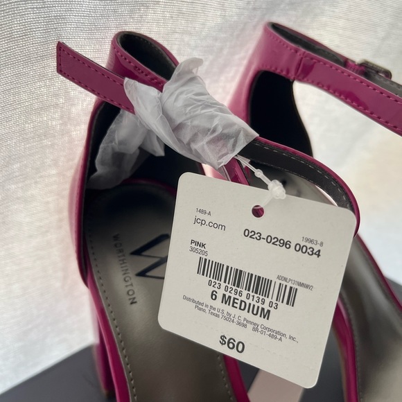 Worthington Becklyn pink dress shoe 6 M - Picture 5 of 5